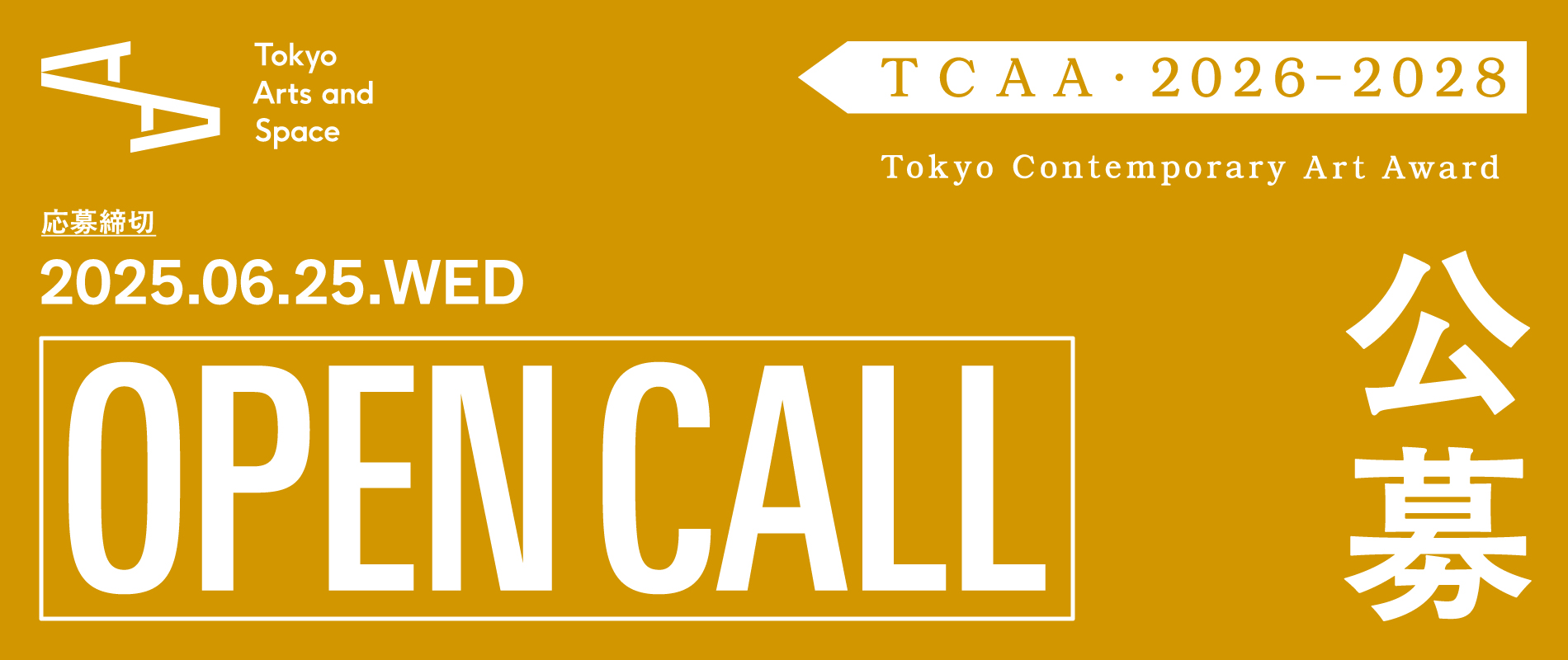 Tokyo Contemporary Art Award 2026-2028